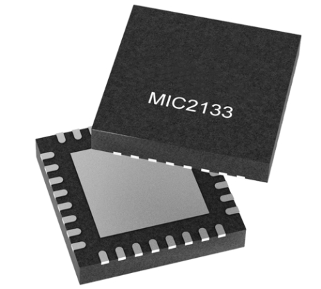 Microchip MIC2133YML 75V，雙相同步降壓PWM控制器 32VQFN